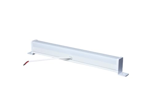 Image of Nucleus Electricals 24V DC LED Tube Light, 1 Ft, 7W, 550 Lumens, IP-20 Protection, with On /Off Switch with Side Cap Bracket Pack of 1