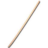 PEBSHOP Manico per BADILI, Pale, FORCHE in Legno di FAGGIO Sagomato da CM 140