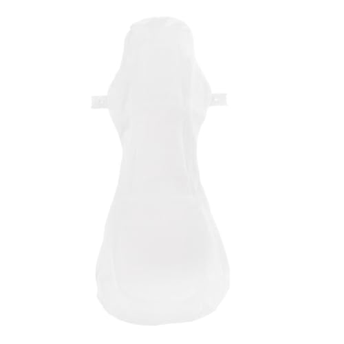 Homoyoyo 2 Piezas Compresas de Algodón Orgánico Reutilizables Absorbentes y Transpirables Almohadillas Menstruales Lavables con Botón para Adultos Protección