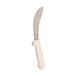 Dexter-Russell Sani-Safe SB12-6 6" Sheep Skinning Knife with White Poly Handle