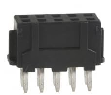 Pack of 5 DF11-10DS-2DSA(06) Connector Receptacle 10POS 0.079 Gold PCB, RoHs, Bulk