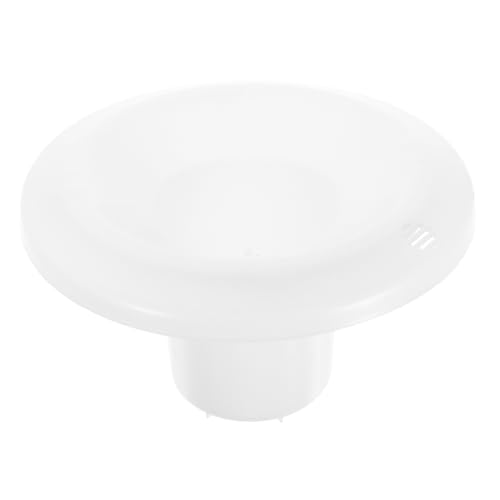 IWOWHERO Adaptador Tapa De Garrafa De Agua para Dispensador De Agua Repuesto Plástico PP Blanco Uso Doméstico y Oficina