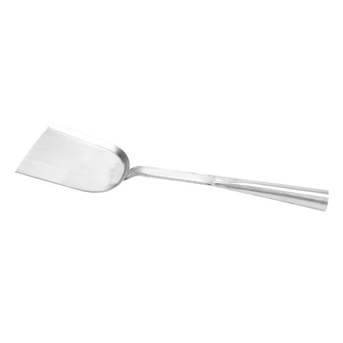 PRETYZOOM Pala De Carbón De Acero Al Cromo Multifuncional Para Estufas y Barbacoas Práctica Portátil y Duradera Para Recoger Cenizas y Carbón Barbacoa