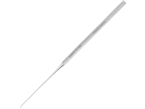 Image of Excelta - 332E - Probe - Micro Tip - Hook - Three Star - SS - .001 inch (.025mm), 0.25 inch Height, 0.25 inch Wide, 6.5 inch Length