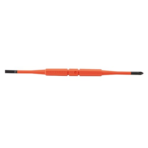 Image of Klein Tools 13157 Insulated Screwdriver Blades, Interchangeable Single-End Replacement Blades for Klein Insulated Screwdrivers, 3-Pack