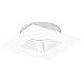 Jesco RLT-4106-WH 4 in. Square Trim Downlight for RLF-4115 Light Engine, White