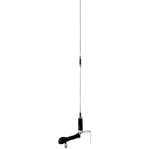 UAYESOK Antena VHF UHF 144/430 MHz con Soporte en Forma de L Cover