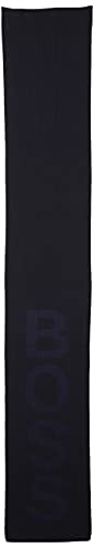 BOSS womens Bold Vertical Logo Cotton Mix Scarf2