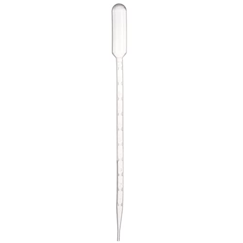 Eowpower 100Pcs 10Ml Disposable Plastic Graduated Pasteur Transfer Pipettes #TOP2