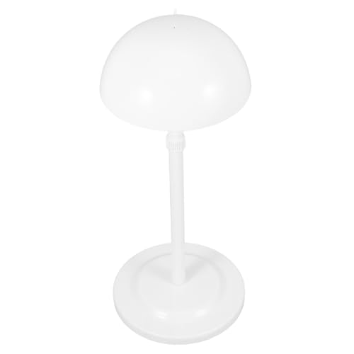 Luxshiny Versatile Hat Display Rack Telescopic Stand for Baseball Caps Retail Store Accessory White