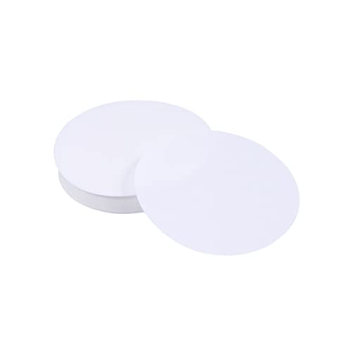 Garneck Chemistry Lab Filter Paper 100 Pcs 11cm Diameter Medium Speed Qualitative Filter Paper