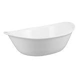 OUNONA Oval Waschbecken Aus Kunststoff Für Gesicht Und Küche Stapelbare Waschschüssel Für Badezimmer Und Camping Zum Reinigen Von Utensilien Und Obstflaschen