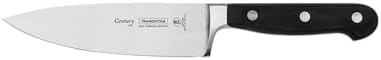 Faca Chef 6", Tramontina, Century 24011106, Preto