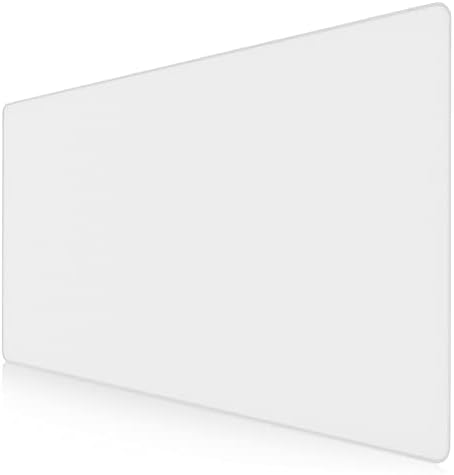 TITANWOLF - XXXL Mouse Mat - 1200 x 600 x 3 mm Mouse Pad  Extra Large Speed Gaming Mousepad - Table Mat Large Size - improved Precision and Speed  Design White
