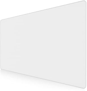 TITANWOLF - XXXL Mouse Mat - 1200 x 600 x 3 mm Mouse Pad  Extra Large Speed Gaming Mousepad - Table Mat Large Size - improved Precision and Speed  Design White
