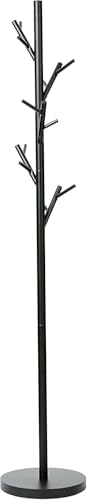 LOVE IT STORE IT LOFT Perchero de metal – Moderno perchero para chaquetas, para pasillo, dormitorio, oficina, 170 cm de alto, estable, color negro mate