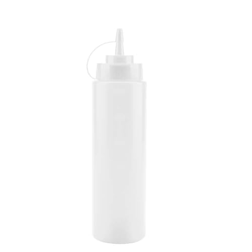 Botellas exprimibles para salsas de 720 ml con dispensador de condimentos ajustable, 10 u 2