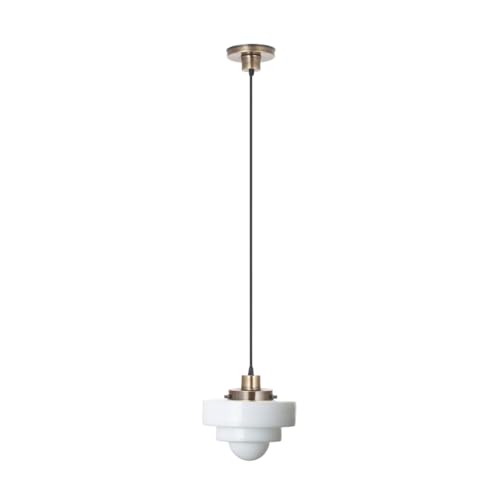 Suspension sur cordon Lorm retro en bronze au-dessus d'une table à manger