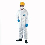 Tyvek Ty125S-2X Coveralls With Elastic Wrist & Ankle, 2Xl, 25/Case.