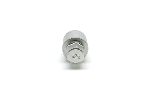 Image of TMAX 526 Wheel Lock Nut Screw Removal Key Anti-Theft Lugnut Socket S3056 for Vw Audi Vag Volkswagen Vehicles
