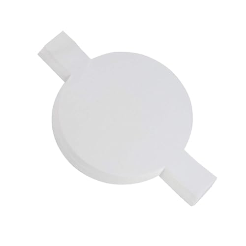 JECOMPRIS 100 piezas Papel de Hornear Redondo Antiadherente para Repostería Unidades de Silicona Resistente al Aceite Forro para Moldes de Fácil de Usar y Limpiar