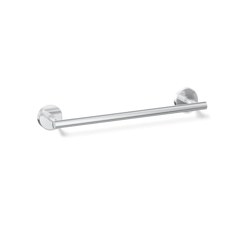 KOHLER K-27288-CP Elate® 12" Towel Bar, Minimalist Design, Premium Durable Metal, Corrosion Resistant, Polished Chrome