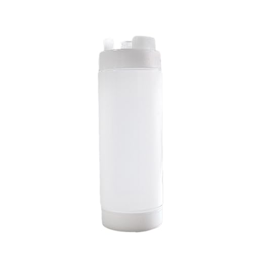 Dispensador de condimentos de doble boquilla, dispensador de botellas de condimentos multiusos de doble boquilla para cocinas y parrillas