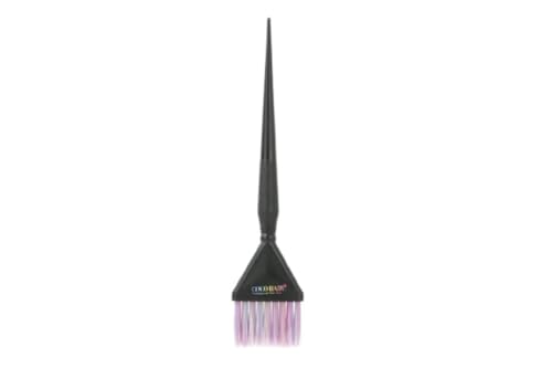 2 pincéis de cor de cabelo, pincéis coloridos, pincel com glitter, cerdas macias para cabelo – para