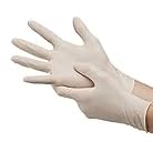 Image of Onsafe Nitrile Examination Gloves, Disposable Powder Free hand Gloves CE Certified Nitrile Exam Gloves 100 pcs. (Large)