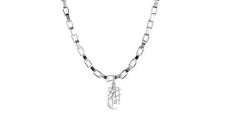 Pendentif argent 92.5 mpsb7332-1 avec chaîne de 55.9 cm contre le ternissement