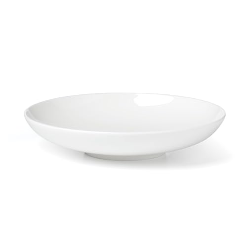 Image of Lenox Dinnerware Set, Studio 1414 Coupe Pasta Bowls, Set of 4, Service For 4, Dishwasher and Microwave Safe, Made of Bone China, Salad Bowl, Pasta Bowl, Home, Kitchen and Dining (White, 4 Pieces)
