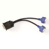 Superwang 4345010269 Aode® Dms-59 59-Pin Male To Dual Vga Female Y Splitter Video Card Adapter Cable cover