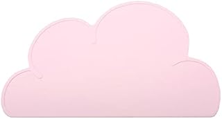 VDL Silicone Cloud Baby Placemats, Non-Slip Table Mat for Kids Toddlers Babies (Blue)