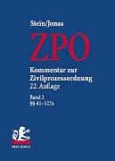 Kommentar Zur Zivilprozessordnung: Band 2: 41-127a 3161478169 Book Cover
