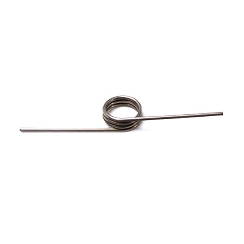 Stainless Steel torsion springs,4 Pcs V-shaped Steel Torsion Spring 0.7/0.8/0.8/1.0mm Wire Diameter 135-180 Degree Rotating Adjustable Zinc Plating Torsion Spring, 0.8x6.3x43mm ( Color : As Show , Siz