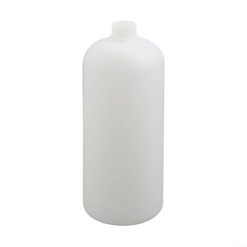 Gdfnmogo Botella de espuma de repuesto de plástico de 1 litro para lavadora de alta presión, lanza de espuma de nieve, diseño roscado duradero, presión máxima de 5000 psi, resistente al calor hasta 60