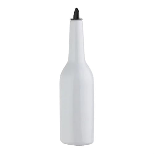 Cocktail-Flasche mit Flair, Weiß, 750 ml, Training, Flair, Bartending, Arbeit, Flair, Zubehör, Jonglieren, Akrobatien, Übung, Barkeeper, Barkeeper, Ausstellung