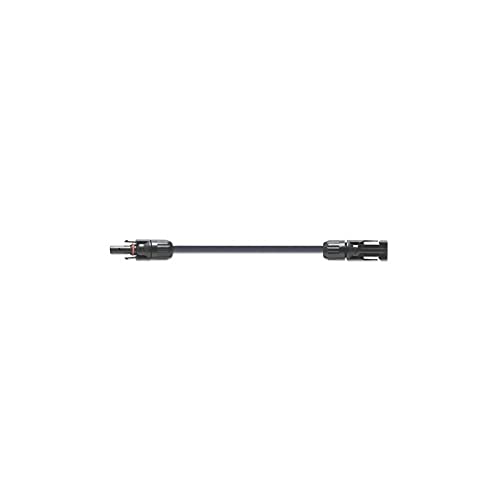 Cordon solaire noir 6mm² 10 mètres | Câble de raccordement panneau photovoltaïque