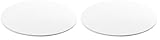Decora 0931344 DÜNN TORTENPLATTE WEIß ø 25 CM H 3 MM 10’ (Packung mit 2)