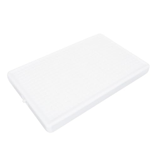 Plato para servir sashimi redondo plástico blanco miniatura 1