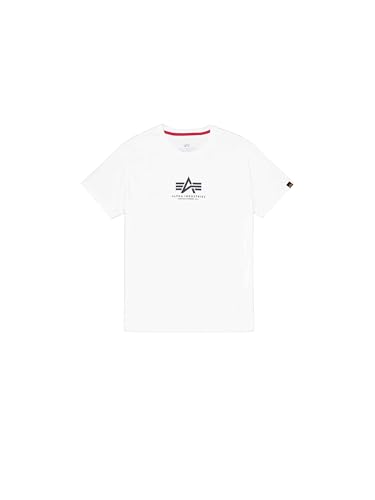 Image of Alpha Industries Basic T ML T-Shirt for Men White