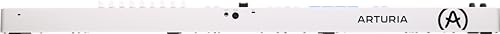 Image of Arturia KeyLab Essential 88 mk3 with 88 Velocity-Sensitive keys, 9 Encoders, 9 Sliders, 8 RGB Pads - USB-C, Midi Out, LCD Screen, Bundled Software and DAW Integration - White