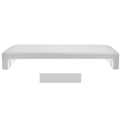 TOGEVAL Soporte Ajustable para Monitor y Estante de Almacenamiento para Computadora Portátil, , para Uso en Oficina y Espacio de Trabajo