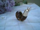Vintage Avon Bottle shaped like a "Snail" Empty Collectible