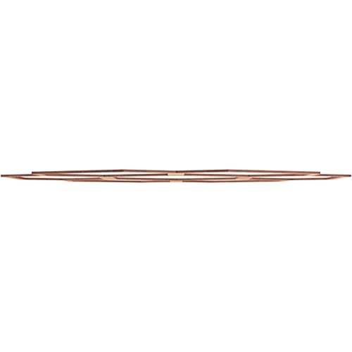 Image of Ekena Millwork 40 inchOD x 14 1 /8 inchID x 3 /8 inchT Florin Wood Fretwork Pierced Ceiling Medallion, Cherry
