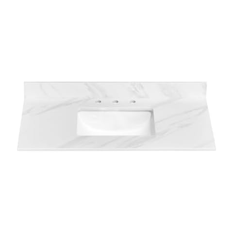 EQLOO 42" Engineered Stone Vanity Top Cover
