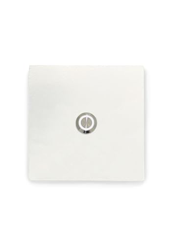 Timbre de puerta resistente a la intemperie con luz LED blanca y acabado RAL 9016 2