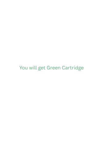 Image of Ink Cartridge for Pilot Pens V5 and V7 Model in a Pack of Eight (08) (Green)