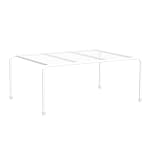 Lonian Kitchen Cupboard Organiser Wire Rack, White, 2-Pack - Image 5