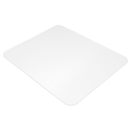 Gatuida 2piezas Alfombrilla de Ratón de Vidrio Transparente Antideslizante para Gaming y Oficina Base Estable Superficie Lisa para PC y Portátil Accesorio Duradero para Escritorio